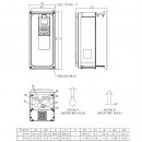 Falownik VFD007FP4EA-52 VFD-CFP2000 Delta Electronics 3-fazowy o mocy 0,75 kW